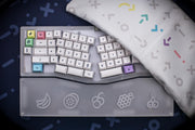 Acrylic Alice keyboard